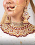 Pure Indian Jadeno Luxe Statement Kundan Bridal Set